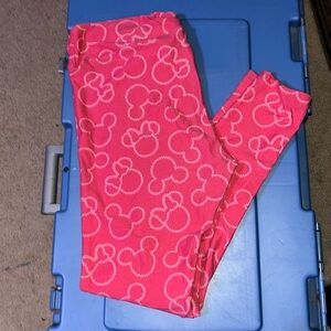 Lularoe Mickey and Minnie Leggings